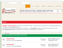 Tablet Screenshot of forum-italie.com